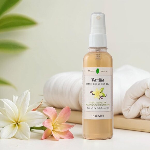 Vanilla Linen and Room Spray, Natural Home Fragrance Made with Pure Vanilla Esse - Picture 4 of 8